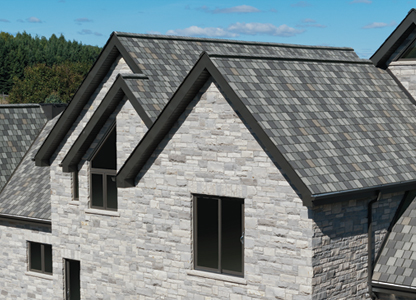 Гибкая битумная черепица IKO Crown Slate Regal Stone