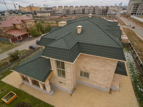 Композитная черепица Лист Luxard Roman алланит